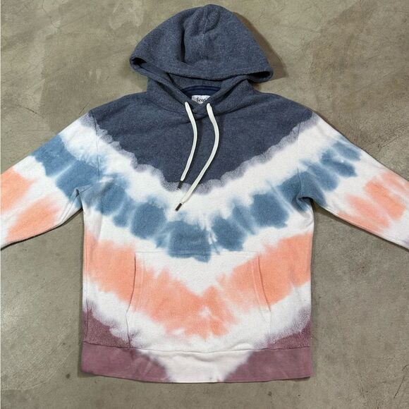 Feat Tie Dye Blanket blend Hoodie Womens Size Small EUC - Picture 1 of 12